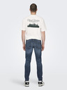 ONLY & SONS Kék férfi karcsú farmer ONLY & SONS
