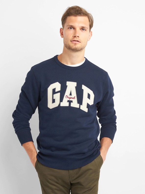 GAP GAP logós fleece pulóver