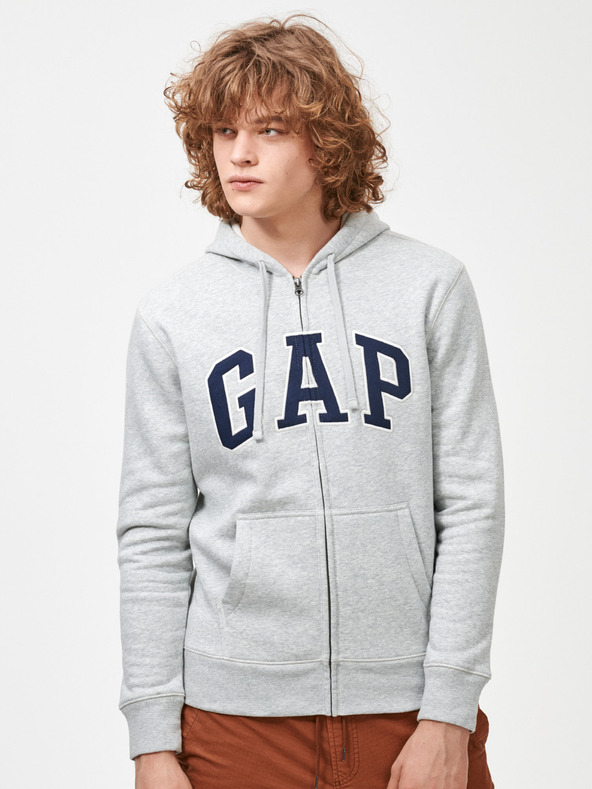GAP Fleece pulóver logóval GAP