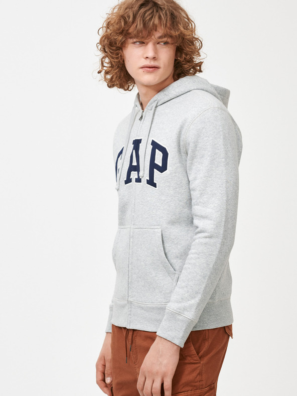 GAP Fleece pulóver logóval GAP