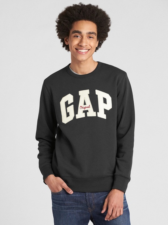 GAP GAP logós fleece pulóver