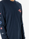 Rip Curl Sötétkék Férfi nyomtatott póló Rip Curl