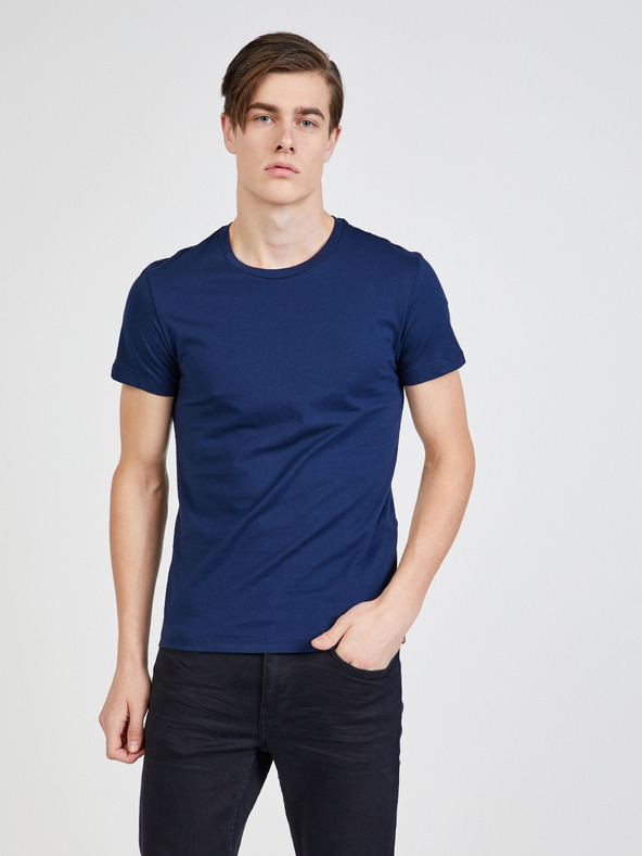 Levi's® Két férfi Levi's® The Perfect pólóból álló készlet fehér és kék színben