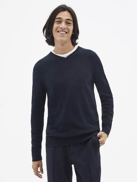 Celio Sötétkék alap pulóver Celio Sebase