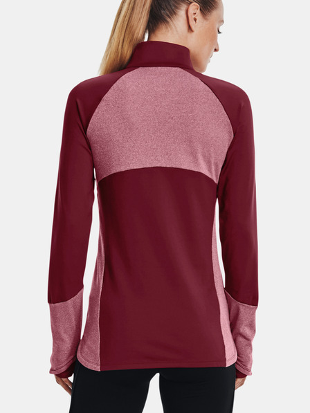 Under Armour UA ColdGear 1/2 Zip-RED Melegítő felső