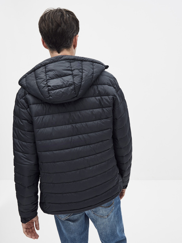 Celio Sötétkék steppelt kabát Celio Sucolor