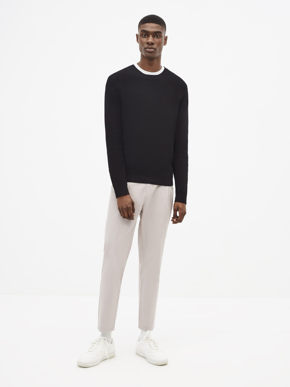 Celio Fekete alap pulóver Celio Tepic