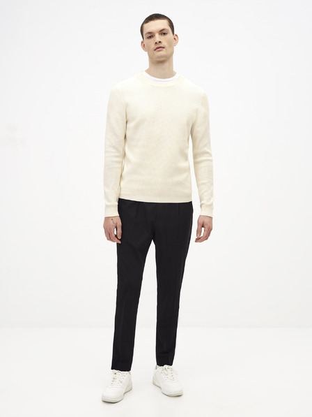 Celio Fehér alap pulóver Celio Tepic