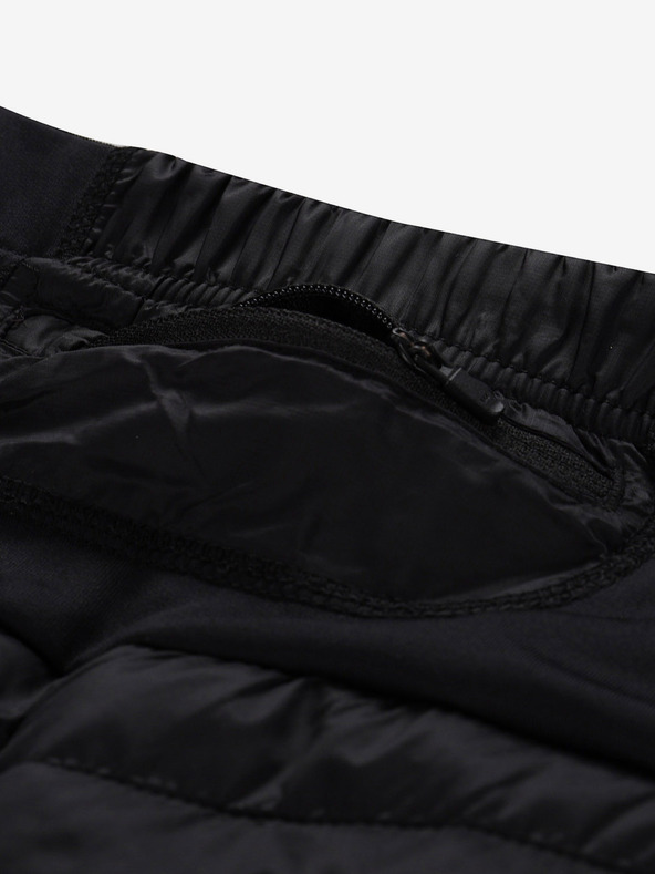 ALPINE PRO Fekete női steppelt rövidnadrág Alpine Pro HAKA 2