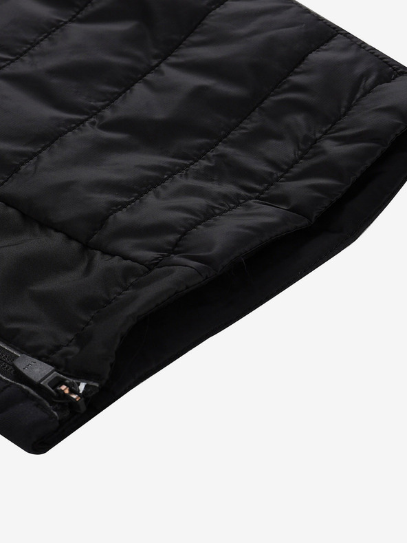 ALPINE PRO Fekete női steppelt rövidnadrág Alpine Pro HAKA 2