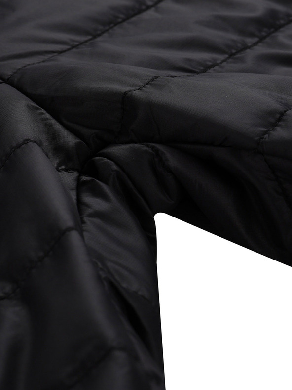 ALPINE PRO Fekete női steppelt rövidnadrág Alpine Pro HAKA 2