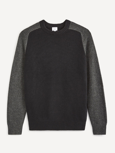 Celio Szürke és fekete férfi Celio pulóver