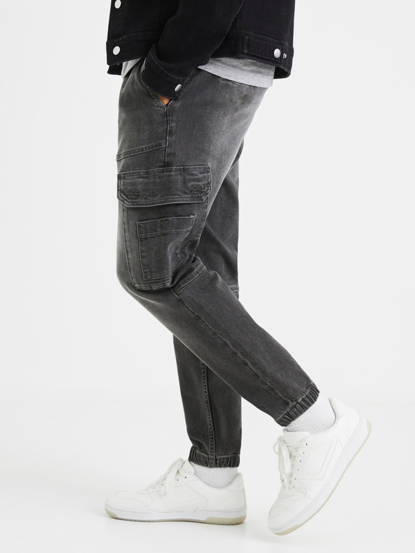 Celio Szürke férfi farmer nadrág Celio Vojogo