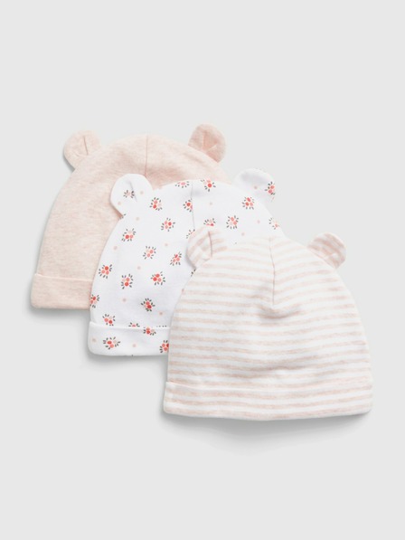 GAP Baby sapka füllel, 3 db GAP