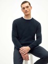 Celio Sötétkék férfi kasmír pulóver Celio Jecloud
