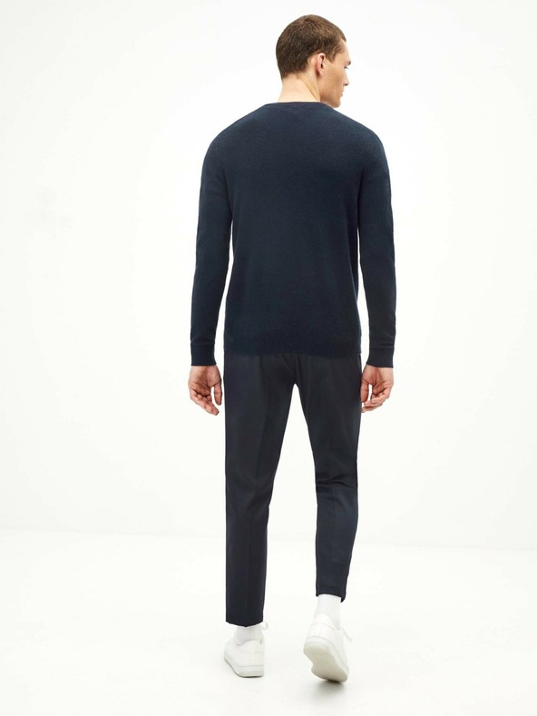 Celio Sötétkék férfi kasmír pulóver Celio Jecloud