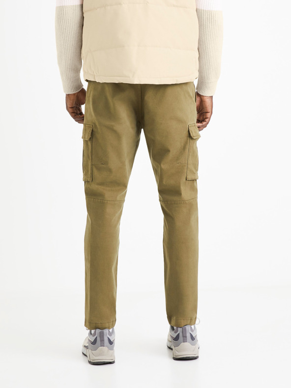 Celio Celio Volcan férfi khaki színű nadrág