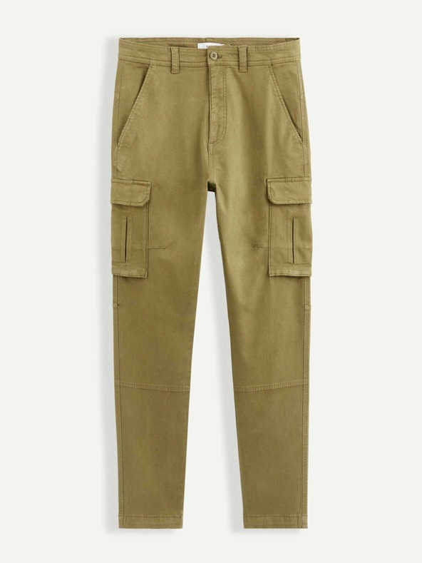 Celio Celio Volcan férfi khaki színű nadrág