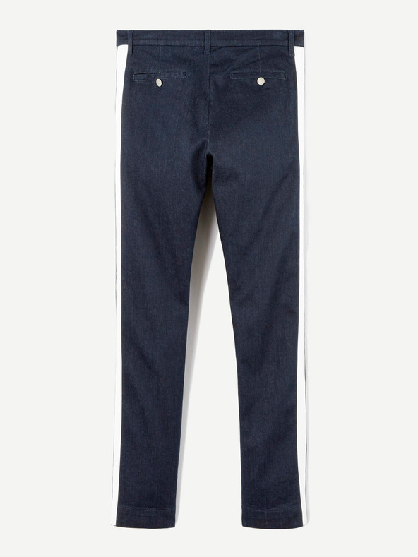 Celio Sötétkék férfi slim fit farmer csíkkal Celio C25