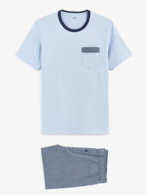 Celio Kék férfi Celio Bigbro pizsama