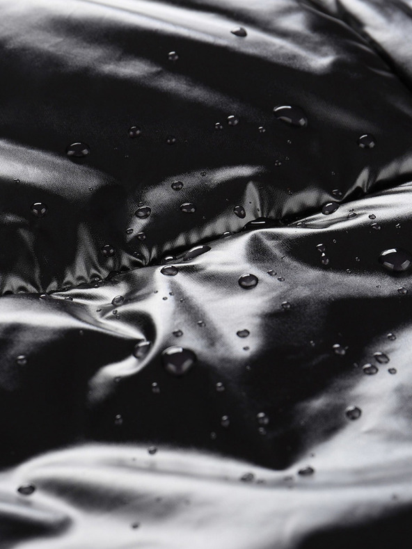 NAX Fekete női vízlepergető steppelt kabát NAX Collina