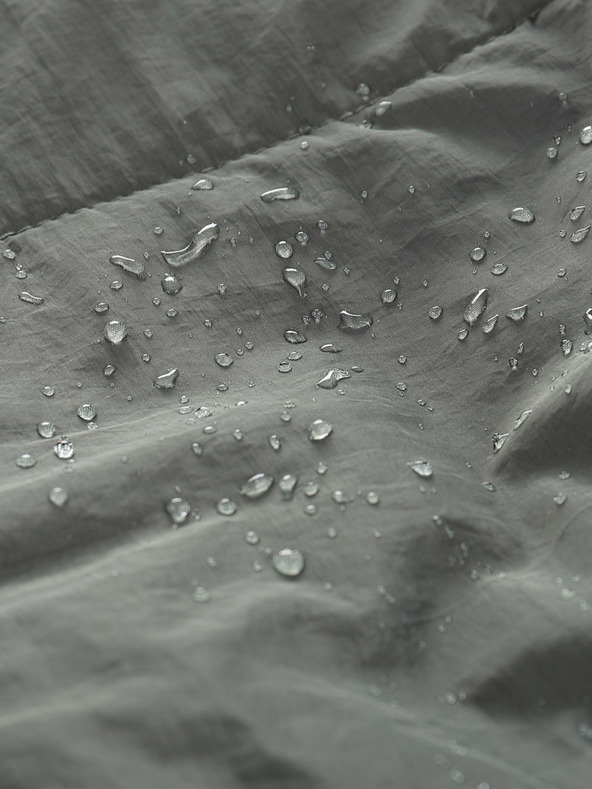 NAX Szürke férfi téli steppelt kabát NAX Mabor