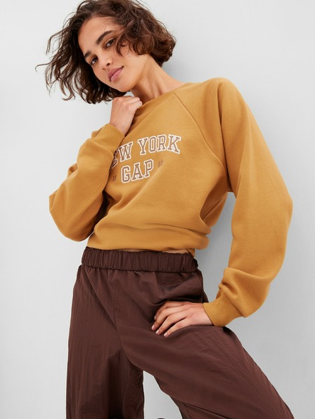 GAP Raglán soft fleece pulóver GAP