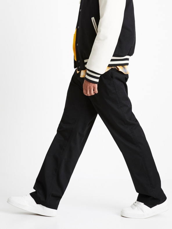 Celio Fekete férfi bő nadrág Celio Coloose1