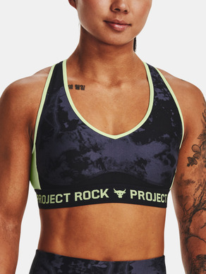 Under Armour UA Project Rock Crssbk Bra Print Sport Melltartó