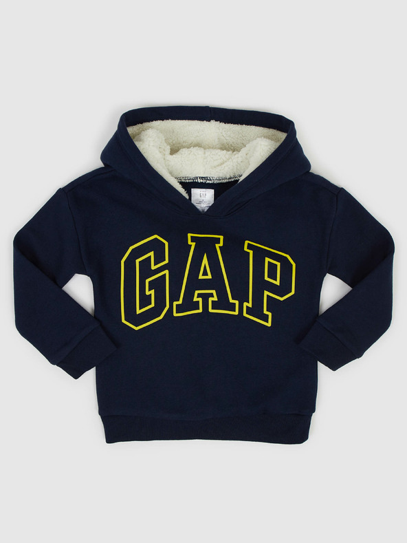 GAP Pamut béléses kapucnis pulóver GAP