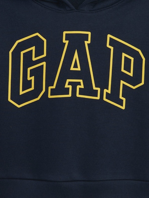 GAP Pamut béléses kapucnis pulóver GAP