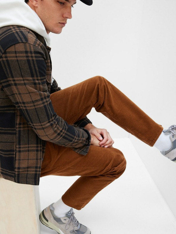 GAP Kordbársony nadrág straight GapFlex GAP