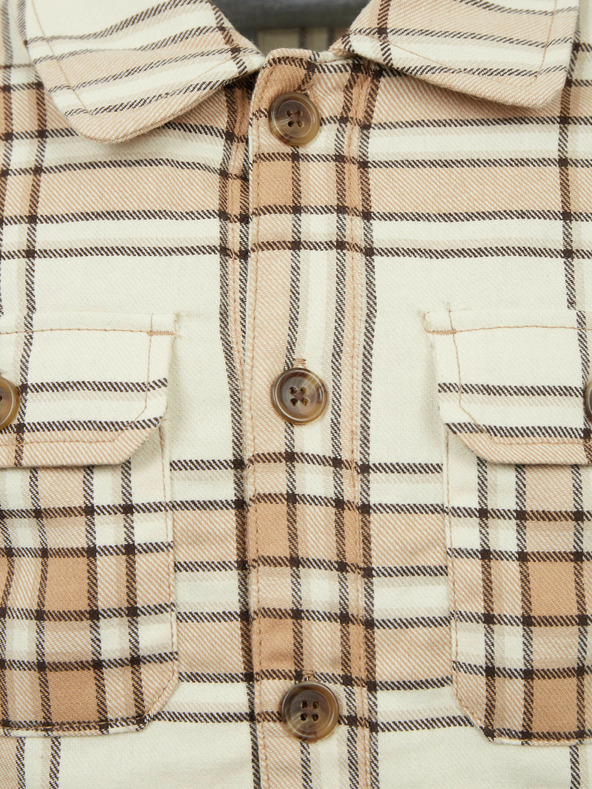 GAP Gyerek kockás ingkabát GAP