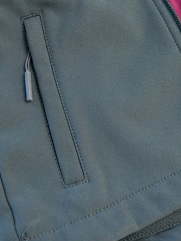 ALPINE PRO Rózsaszín lány sí dzseki ALPINE PRO ZEROMO