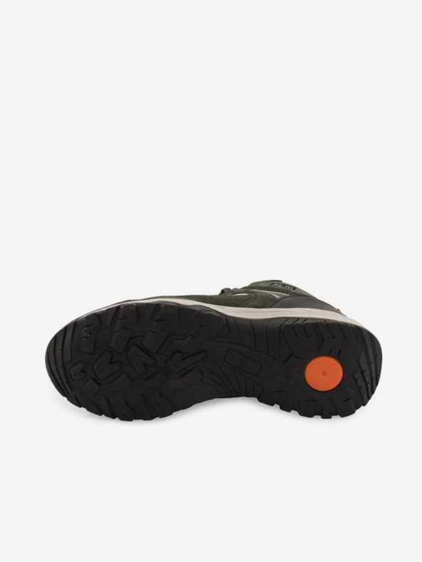 ALPINE PRO Szürke és zöld unisex kültéri téli csizma ALPINE PRO ROMOOS