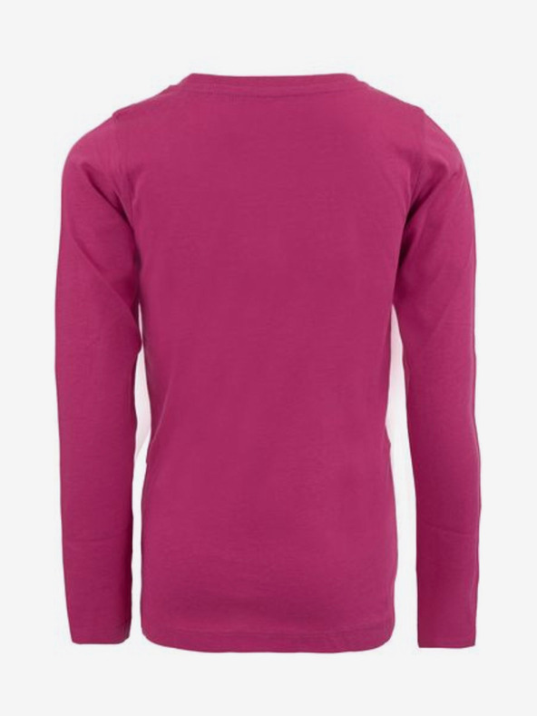 ALPINE PRO Rózsaszín pamut póló lányoknak ALPINE PRO KIAMO