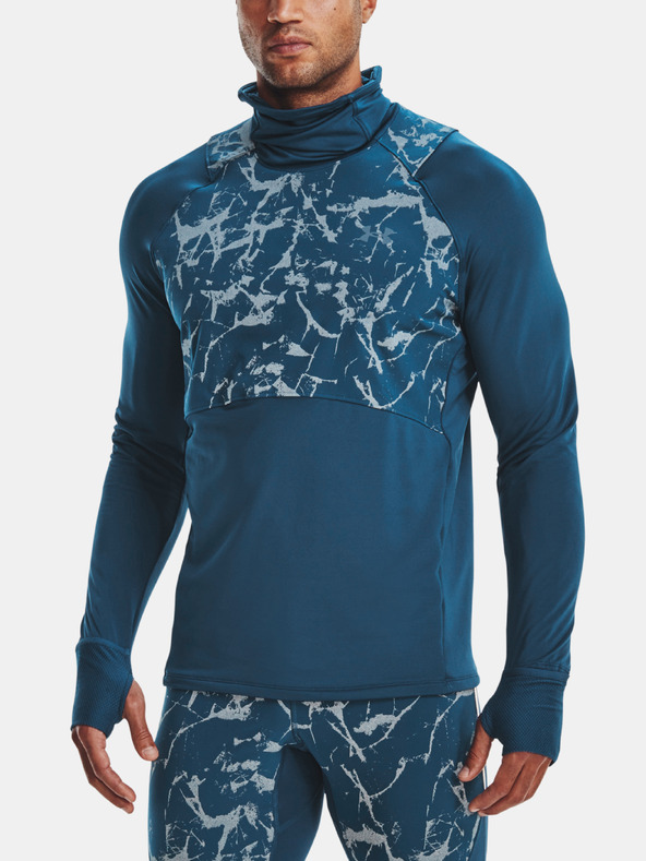 Under Armour Férfi póló Under Armour UA OUTRUN THE COLD FUNNEL