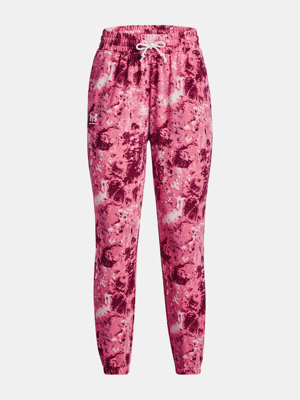 Under Armour Női melegítők Under Armour Rival Terry Print Jogger