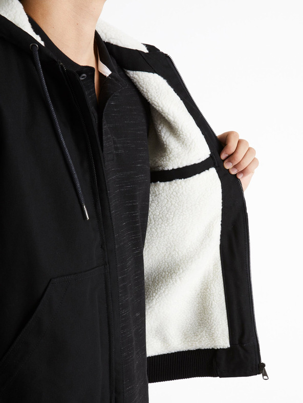 Celio Fekete férfi Celio Cuhoodie dzseki