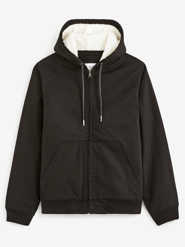 Celio Fekete férfi Celio Cuhoodie dzseki