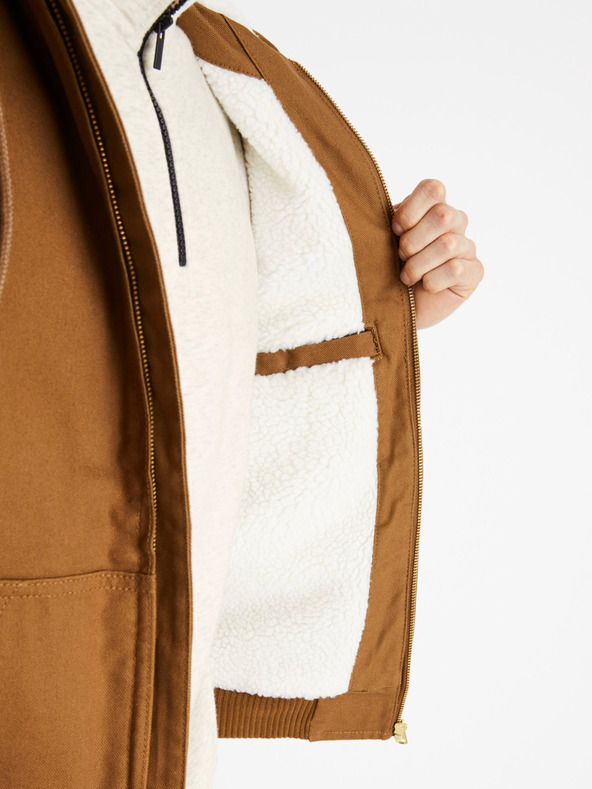 Celio Barna férfi Celio Cuhoodie kabát