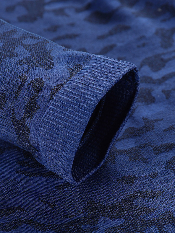 ALPINE PRO Sötétkék gyermek mintás funkcionális póló ALPINE PRO Lubino