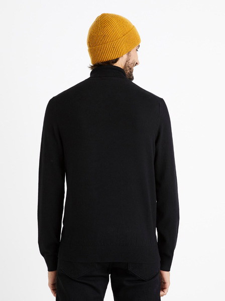 Celio Fekete férfi Celio Cerouley garbó pulcsi