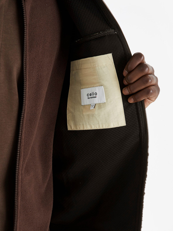 Celio Sötétbarna férfi Celio Cucurly dzseki