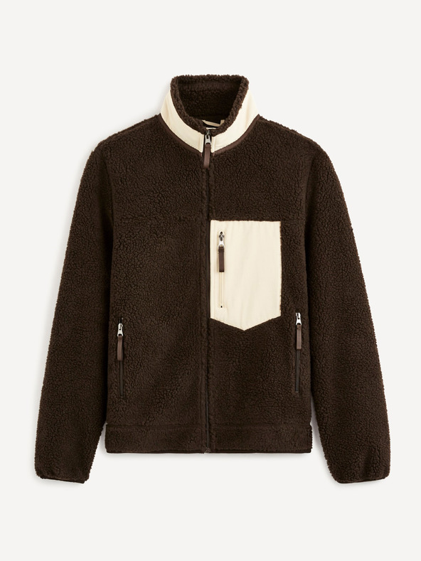 Celio Sötétbarna férfi Celio Cucurly dzseki