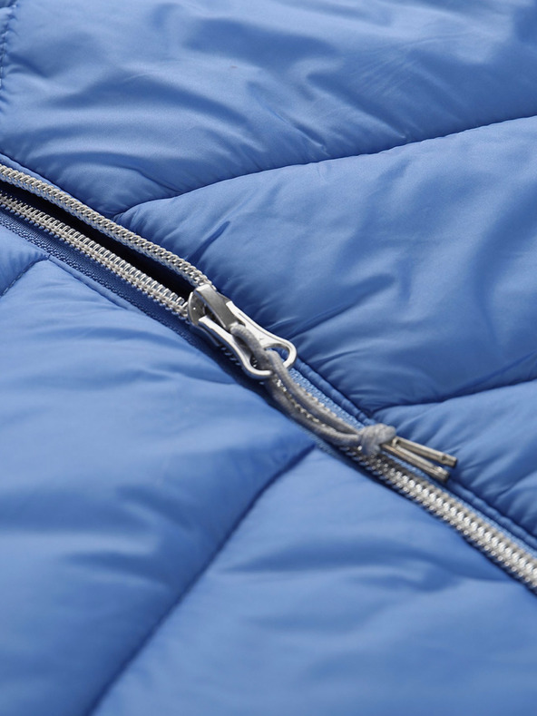 ALPINE PRO Kék téli steppelt lány kabát ALPINE PRO TABAELO