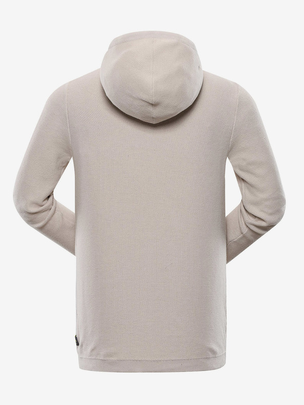 NAX Krémszínű férfi NAX Polin kapucnis pulóver NAX Polin kapucnis pulóver