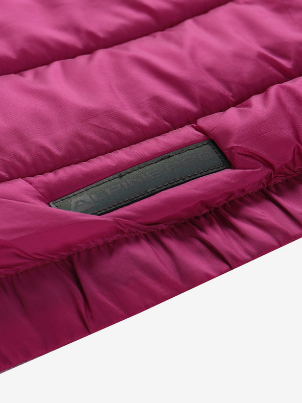 ALPINE PRO ALPINE PRO Kisho sötét rózsaszín lány hi-therm kabát