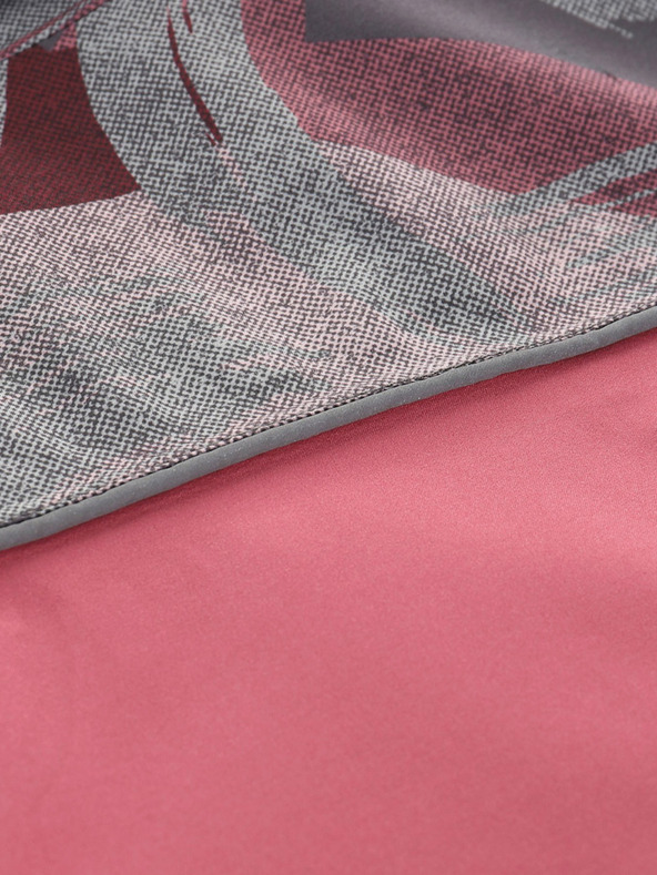 ALPINE PRO Szürke és rózsaszín gyerek kabát ALPINE PRO GIBBO