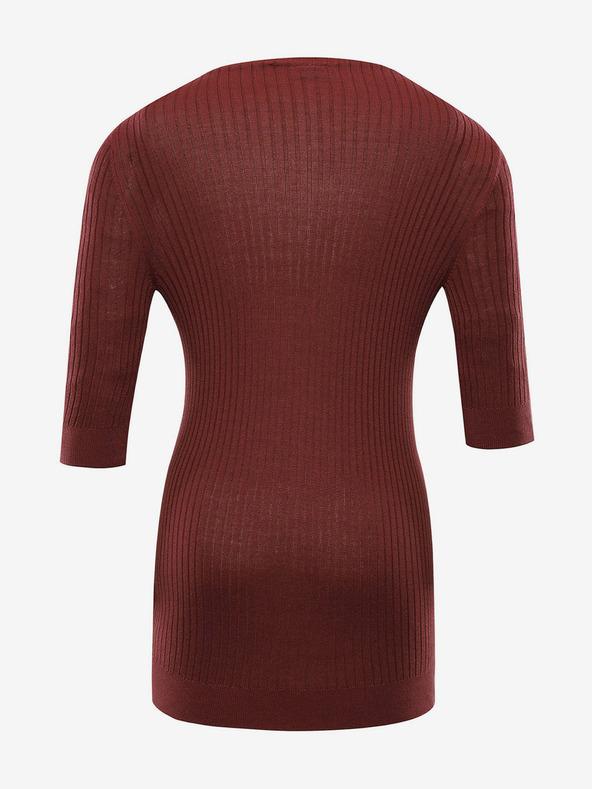 NAX Sötétbarna női NAX NOVAKA póló